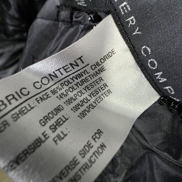 Womens Giacca Reversible Leopard Print Puffer Vest Full Zip Polyester Blend XL - Picture 4 of 9